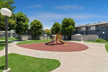 Playground with soft landing